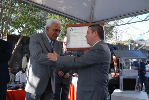 Foto: Pedra Fundamental da nova sede foi lanada em julho de 2008.